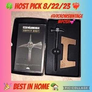 AMC The Walking Dead official Supply Drop Magnas War Hammer letter opener New
